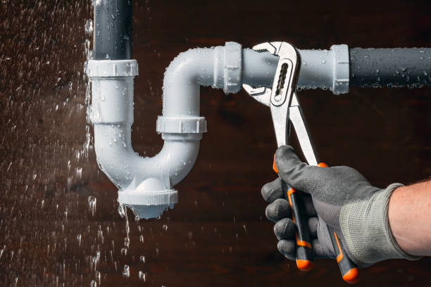 Professional Emergency Plumber technician working in Dundee, MI